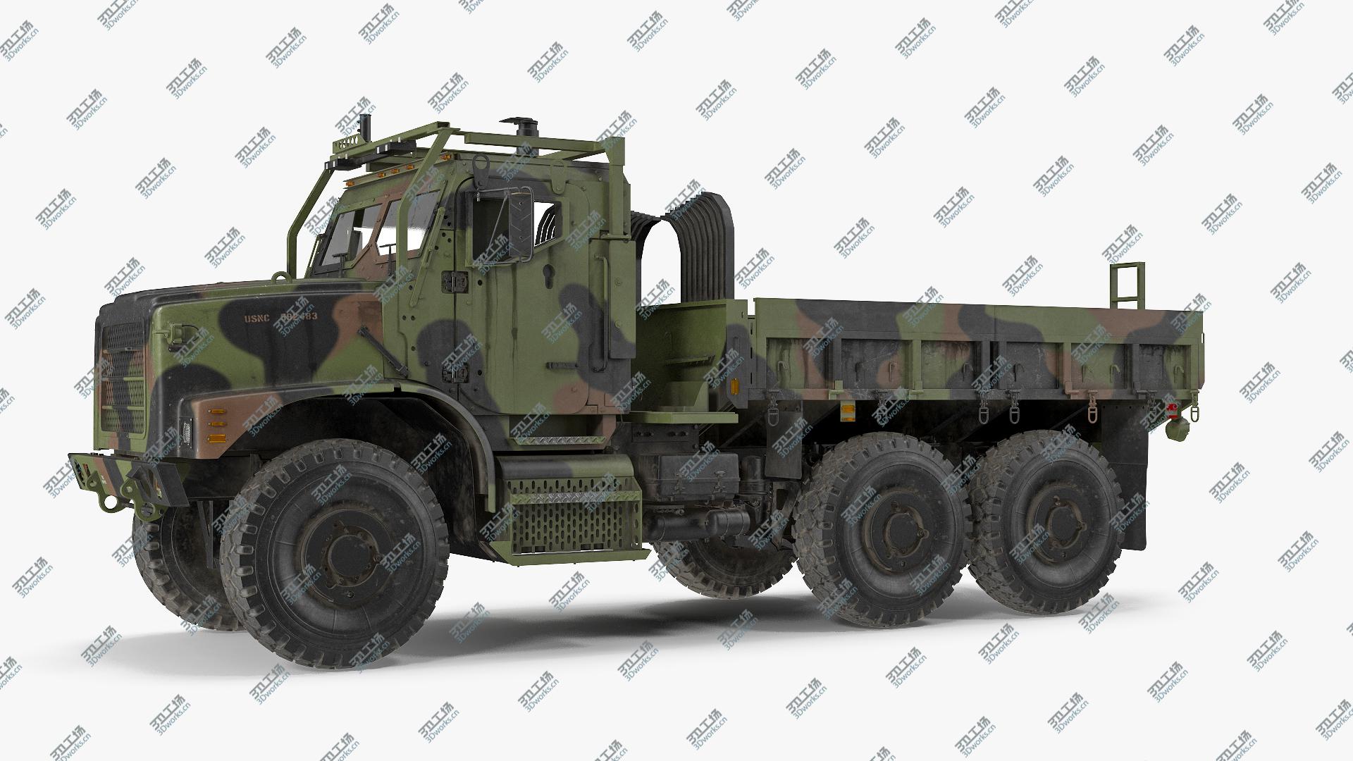 images/goods_img/202104093/Military Medium Cargo Truck 6x6 Dusty model/2.jpg